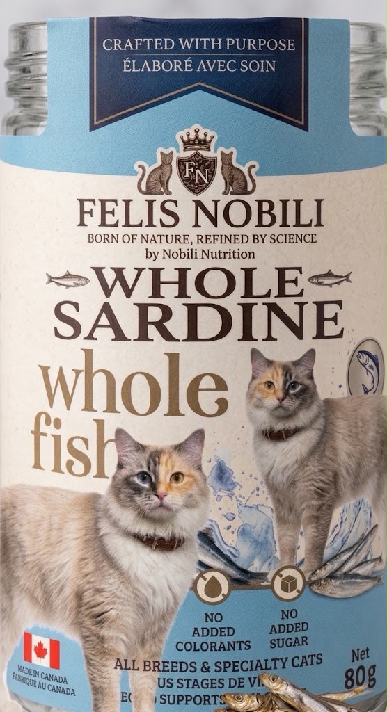 FELIS Nobili delicacies for cats, premium freeze-dried organ meat treats for cats