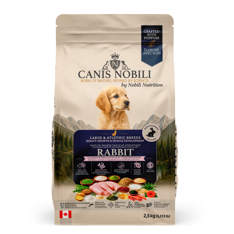 CANIS Nobili  - Healthy Growth & Muscle Development for Junior&Puppies -Large & Athletic Breeds