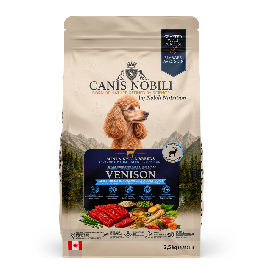 CANIS Nobili  - Advanced Hypoallergenic Nutrition for Adult Dogs-Mini & Small Breeds