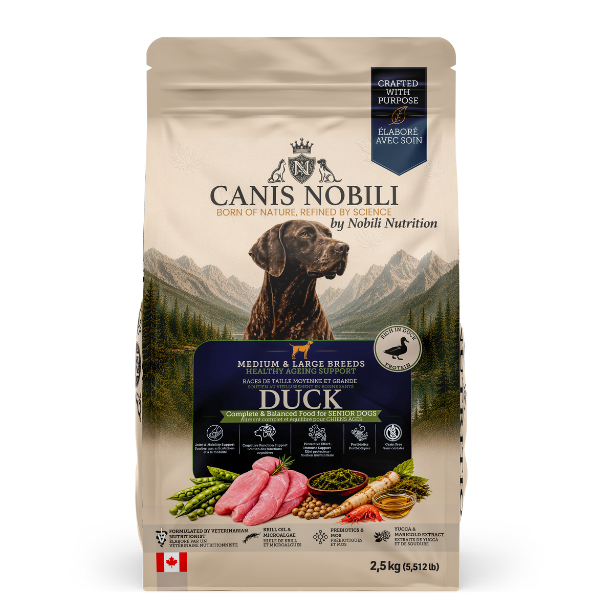 CANIS Nobili  - Healthy Ageing Support for Senior Dogs-Medium & Large Breeds